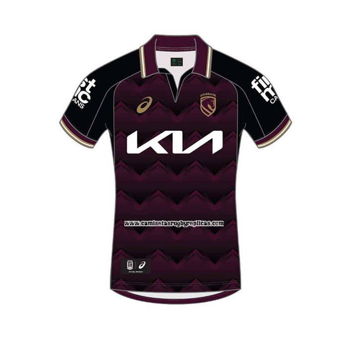 Camiseta Brisbane Broncos Rugby 2026 World Club Challenge